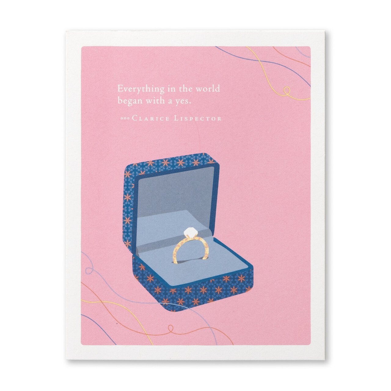 Card Everything In The World Began With A Yes