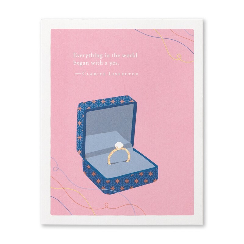 Card Everything In The World Began With A Yes