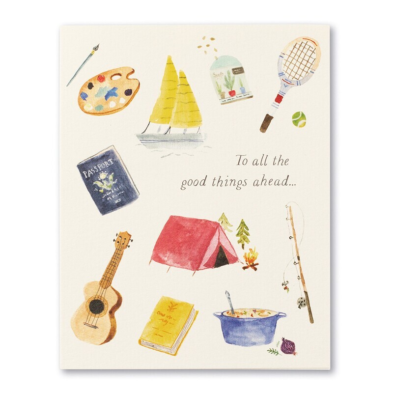 Card Good Things Ahead