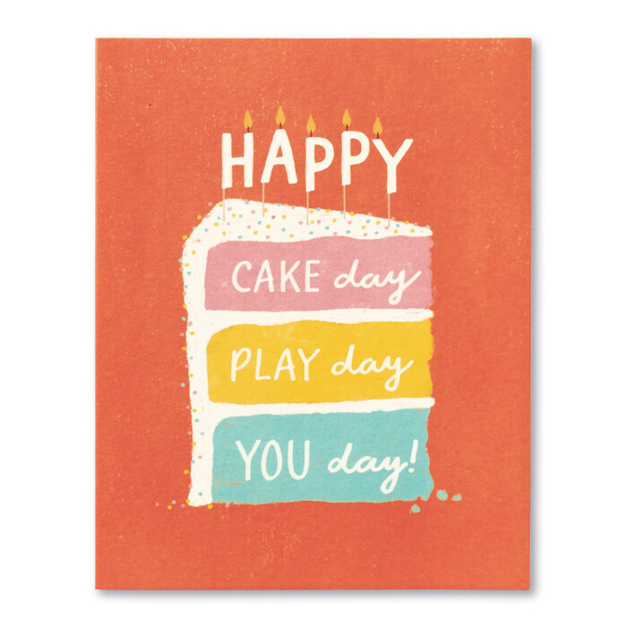 Card Happy Cake Day, Play Day