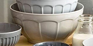 Melamine Large Bowl Stone