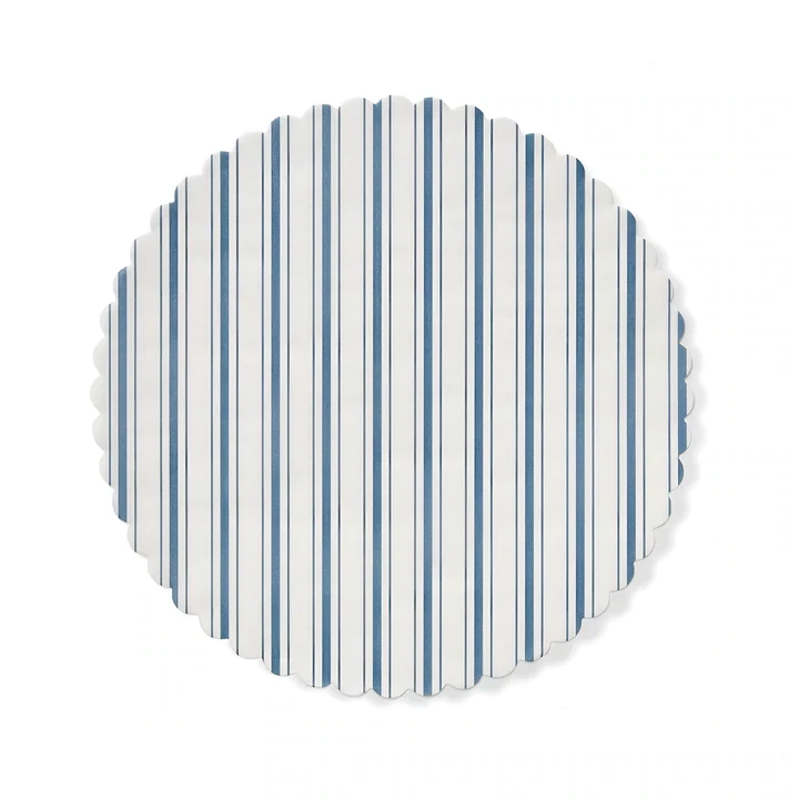 Pack Of 50 Parchment Paper Liners In Sandy Stripes Pattern