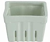 Berry Bowl 4" SQ. Light Green