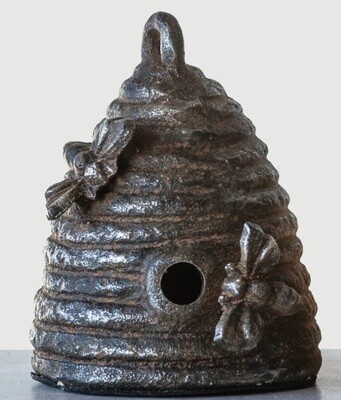 Cast Iron Beehive Bookend