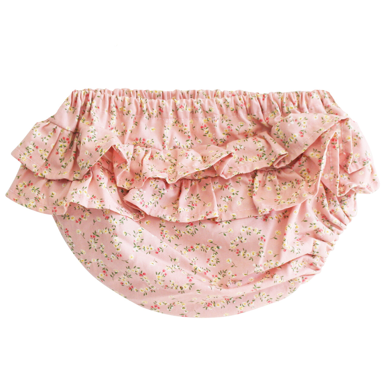Ruffle Nappy Cover Posy Heart Small
