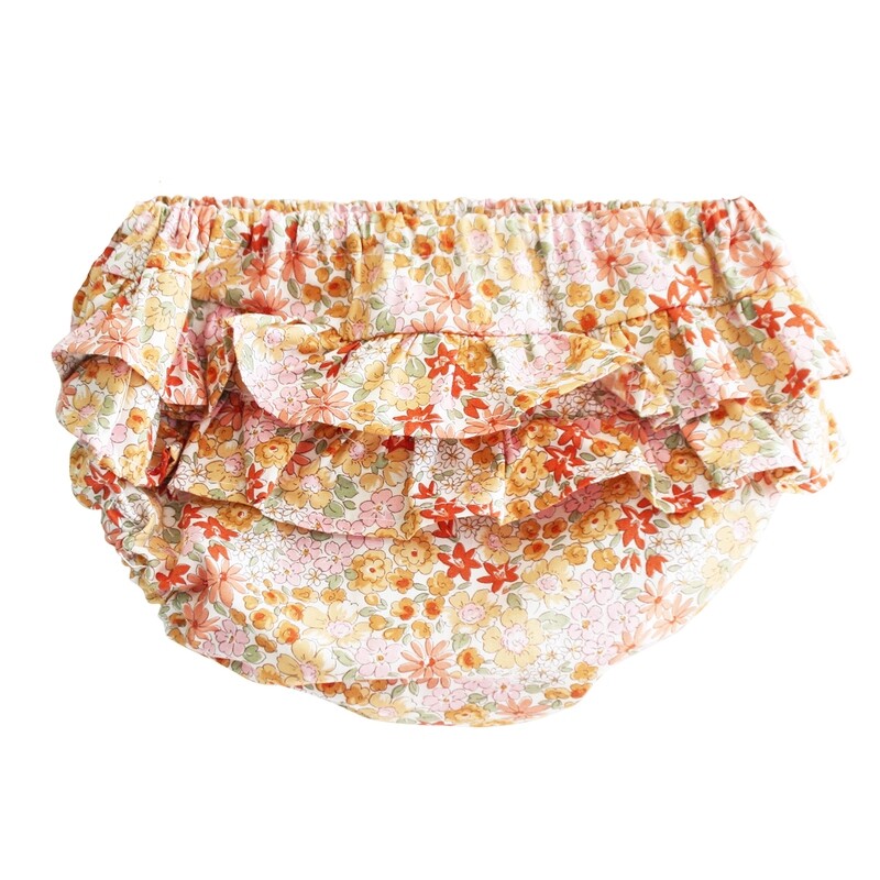 Ruffle Nappy Cover Sweet Marigold Small