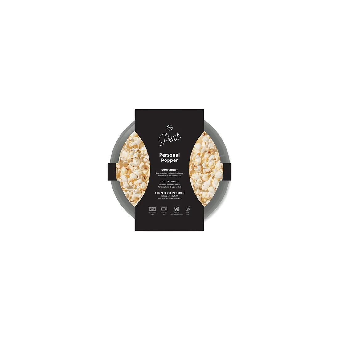 The Personal Popcorn Popper Charcoal