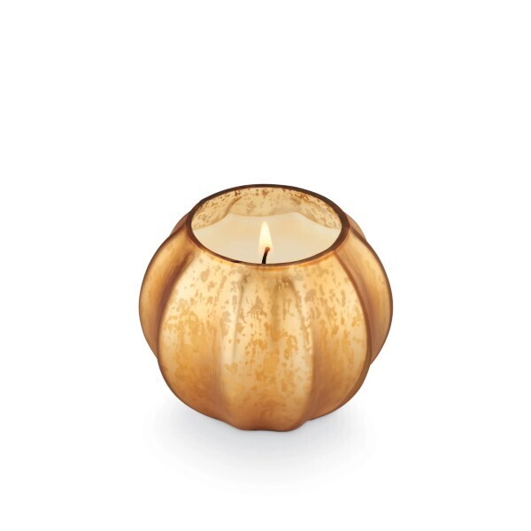 Illume Woodfire Pumpkin Mercury Candle