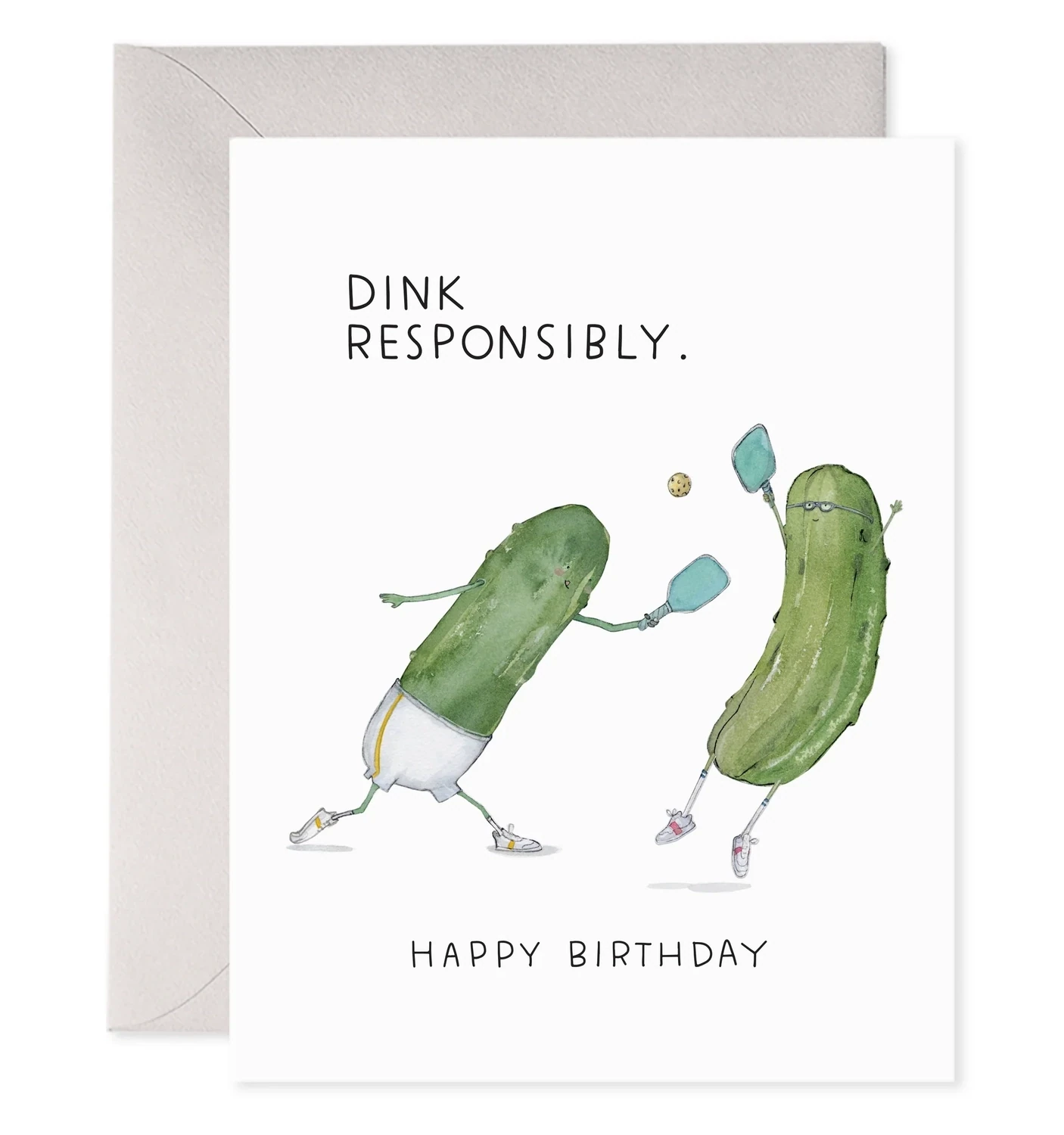 Card Pickleball Birthday
