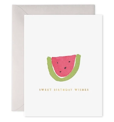 Card Watermelon Birthday