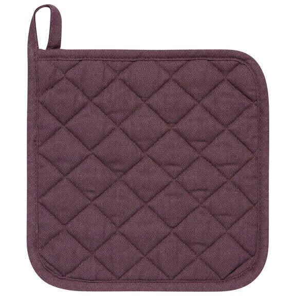 Potholder Stonewash Heirloom Ash Plum