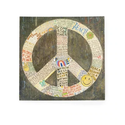 Art Poster Choose Peace 8" x 8"