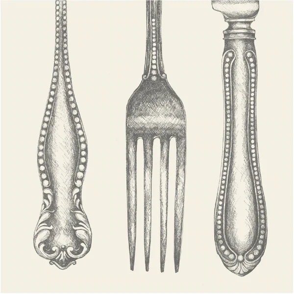 Cocktail Napkins Classic Cutlery