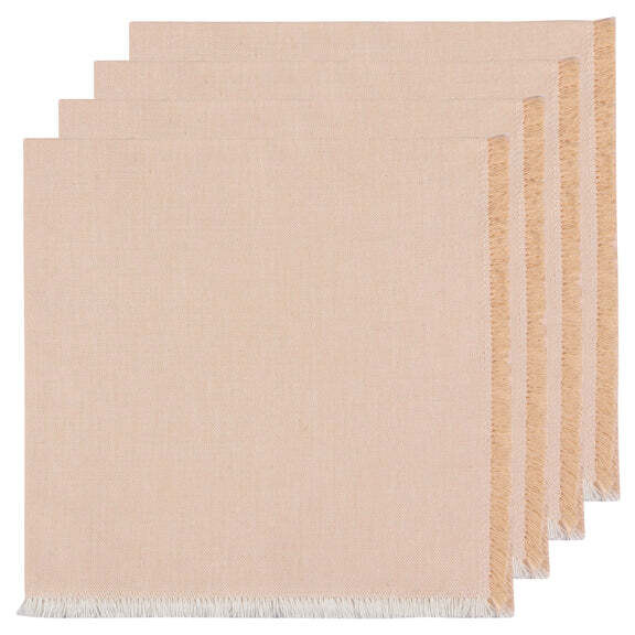 Chambray Heirloom Napkins Nectar Set Of 4