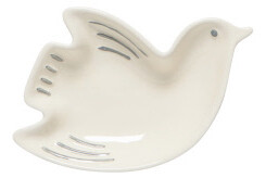 Bird Pinch Bowl White