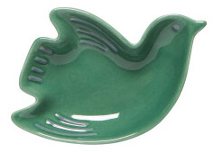 Bird Pinch Bowl Green