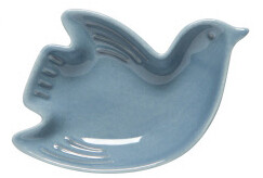 Bird Pinch Bowl Blue