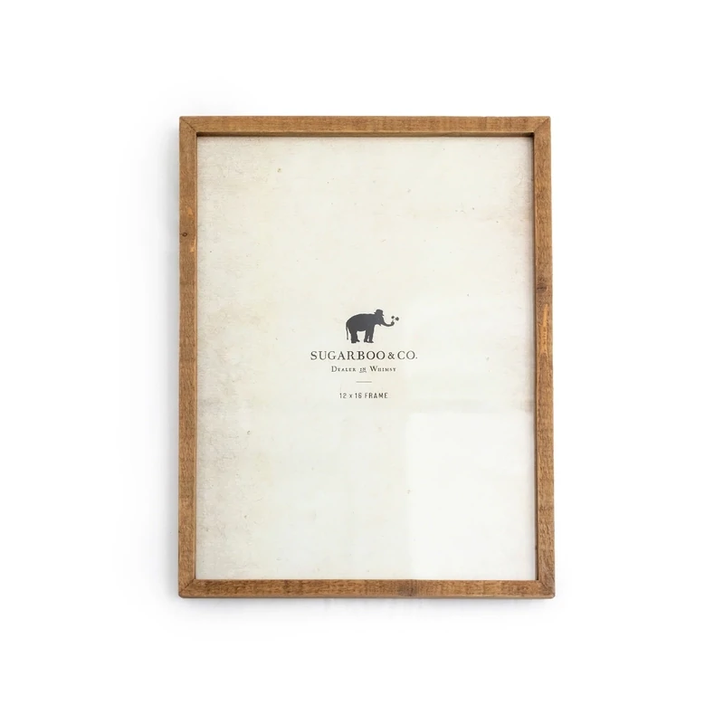 Sugarboo 12x16 Wooden Frame Natural