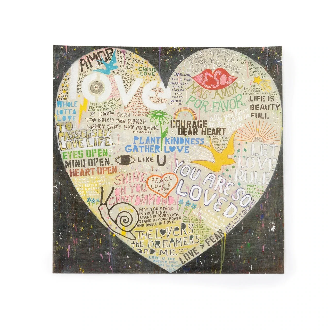 Art Poster Choose Love 8&quot; x 8&quot;