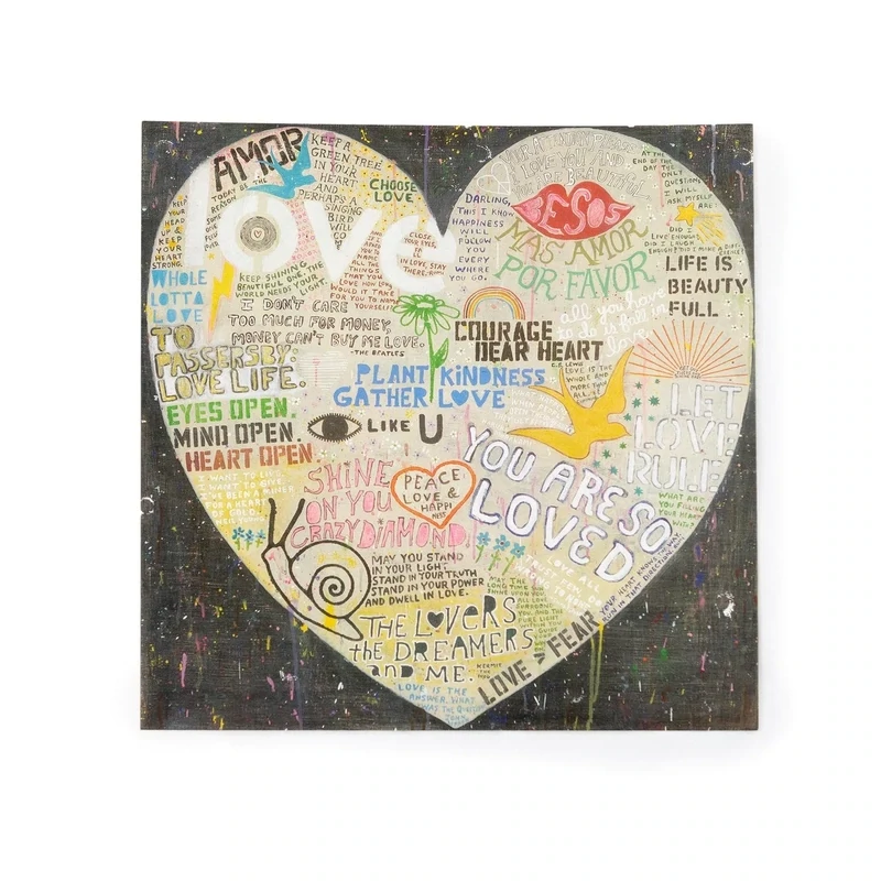 Art Poster Choose Love 8&quot; x 8&quot;