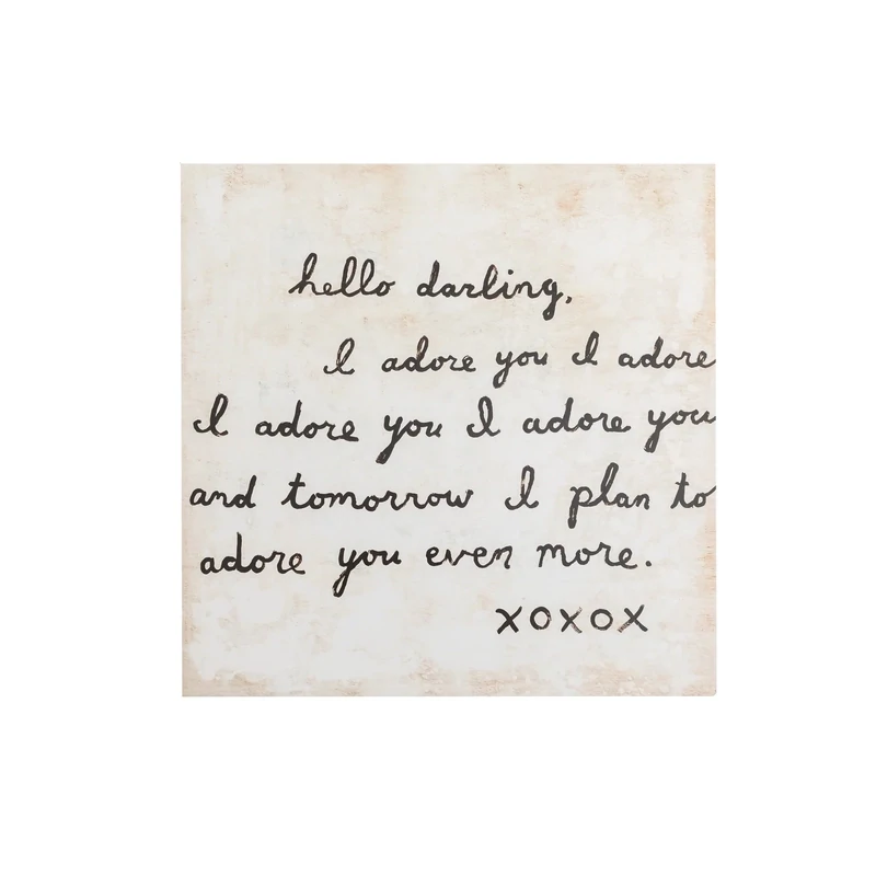 Art Poster Letter #2 8x8