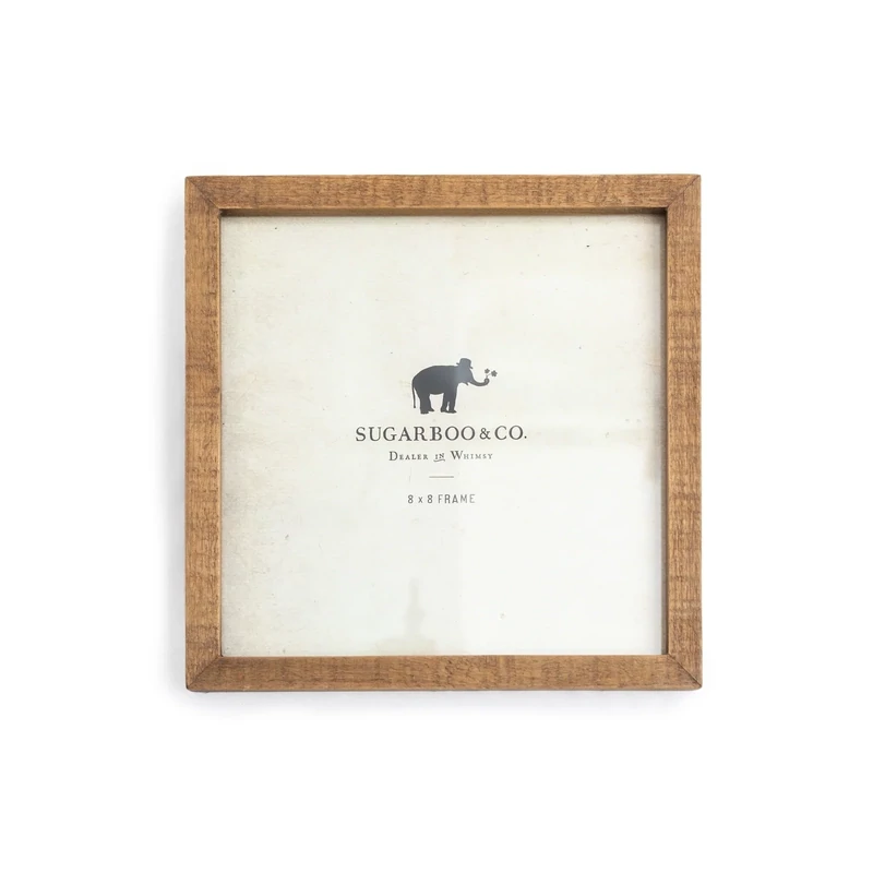 Sugarboo 8&quot; X 8&quot; Wooden Frame Natural