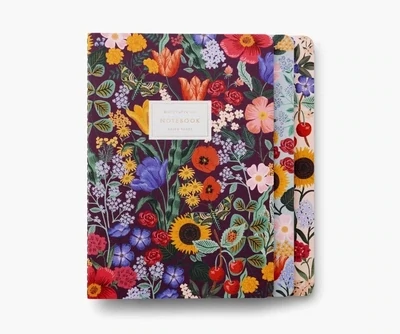 Rifle Paper Co. Notebooks Assorted Set Of 3 Blossom