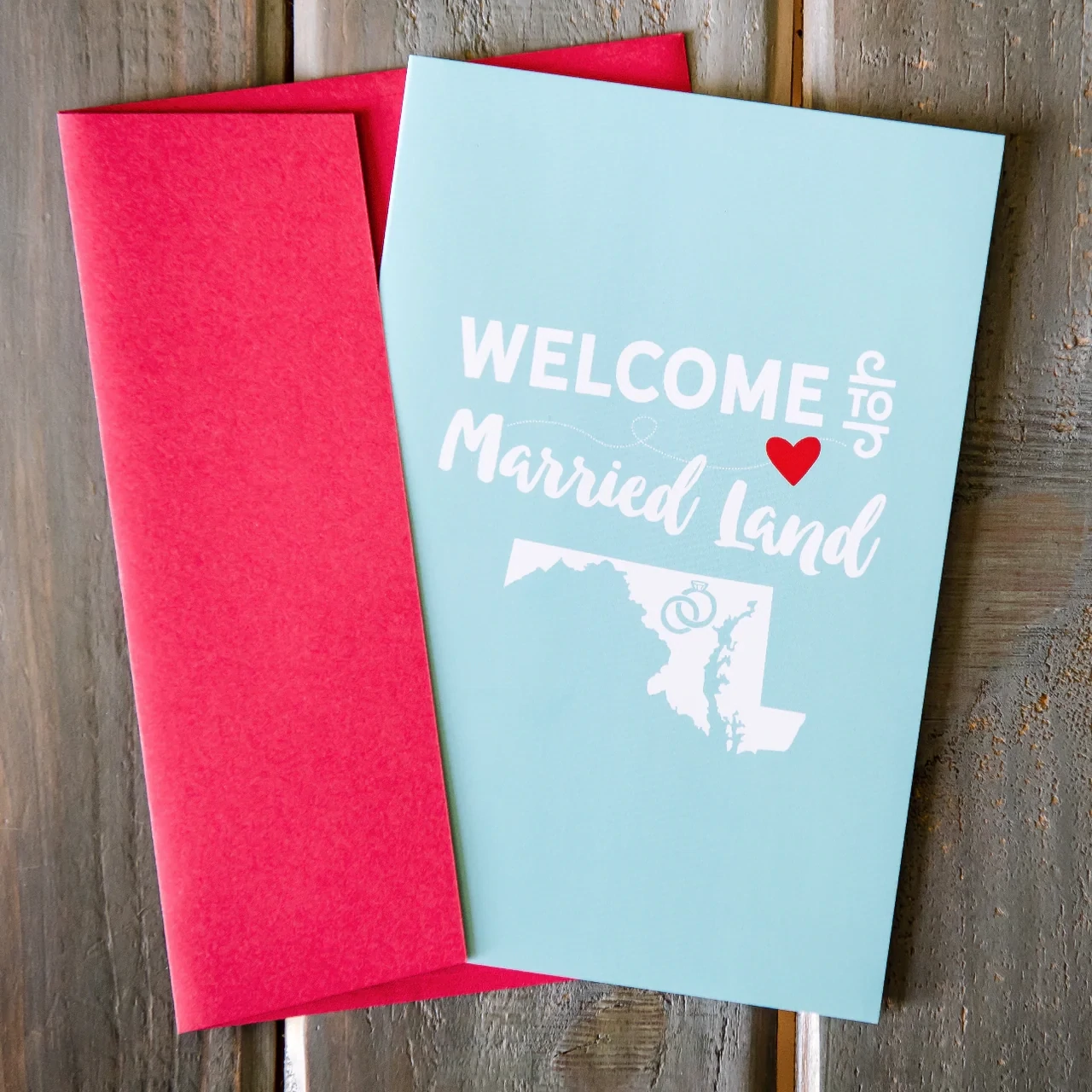 Card Married Land