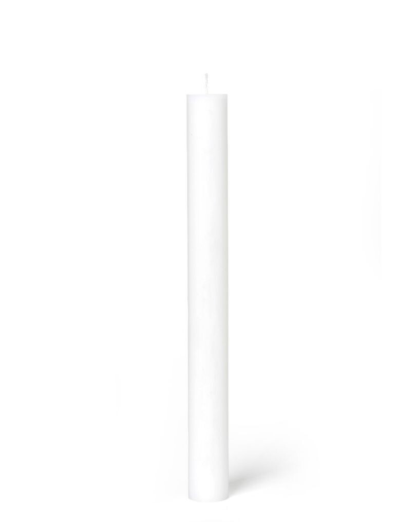 White Taper 30mm Candle Final Sale