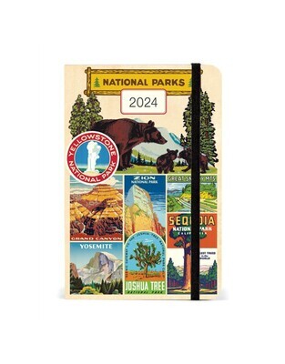 Weekly Planner National Parks 2024