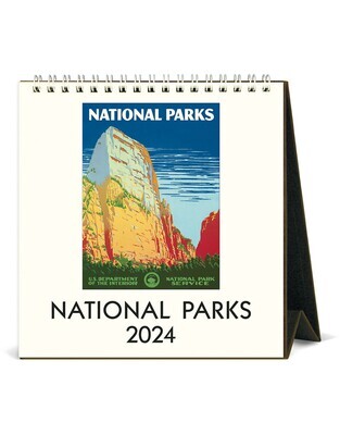 Desk Calendar National Parks 2024
