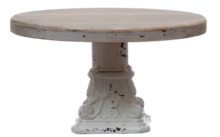Rustic Cottage Style Pedestal Large