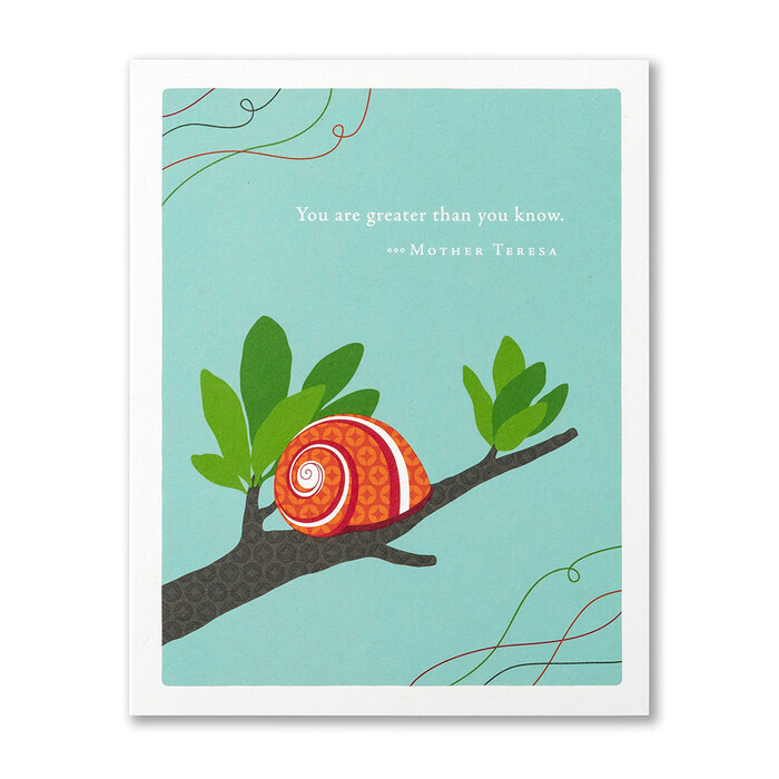 Card You Are Greater Than You Know