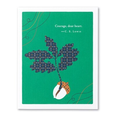 Card Courage Dear Heart