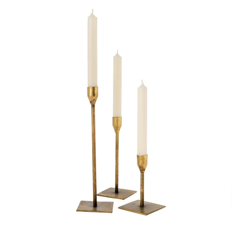 Bonita Candlestick Holder Gold Medium