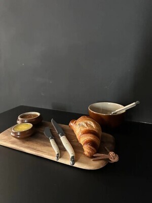 Petit Dejeuner Breakfast Boards Set Of 4
