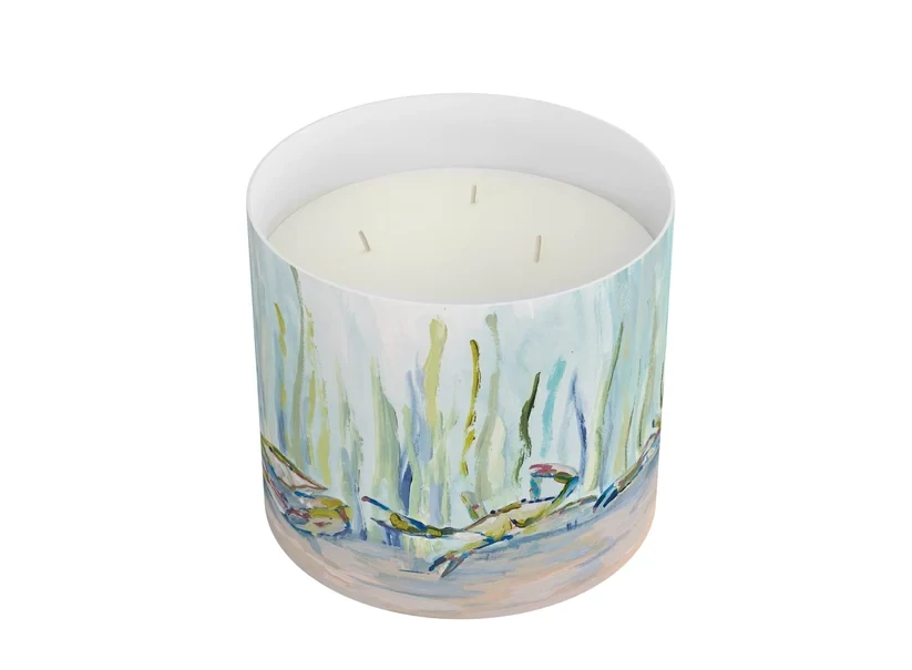 Bay Blues 3 Wick Candle By Kim Hovell