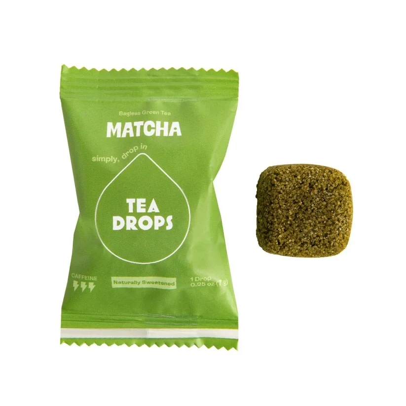 Single Tea Drop Matcha Green Tea