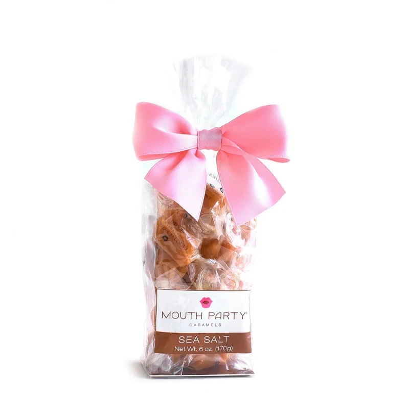 Mouth Party Sea Salt Caramels 6oz Gift Bag