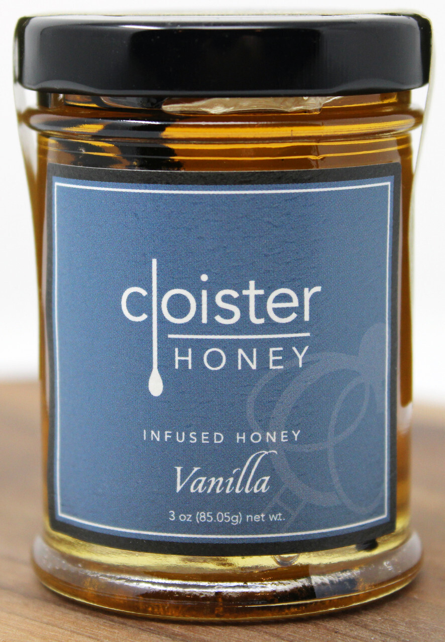 Cloister 3oz Vanilla Infused Honey