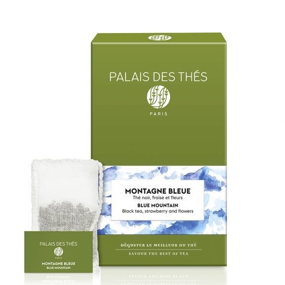 Palais Des Thes Montagne Bleue Black Tea, Strawberry And Flowers