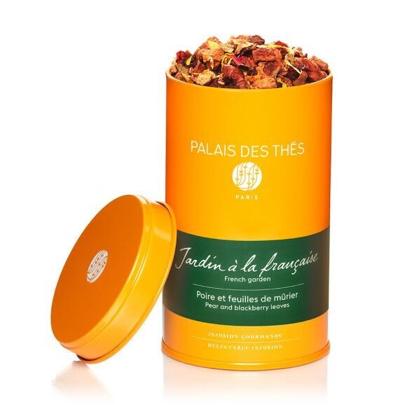 Palais Des Thes French Garden Pear And Blackberry Leaves Loose Tea Canister