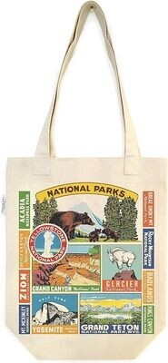 Vintage Tote Bag National Parks