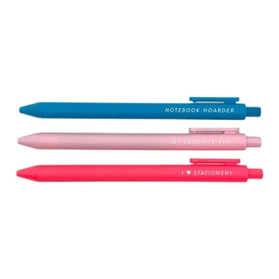 Pens For Stationery Lovers Set Of 3