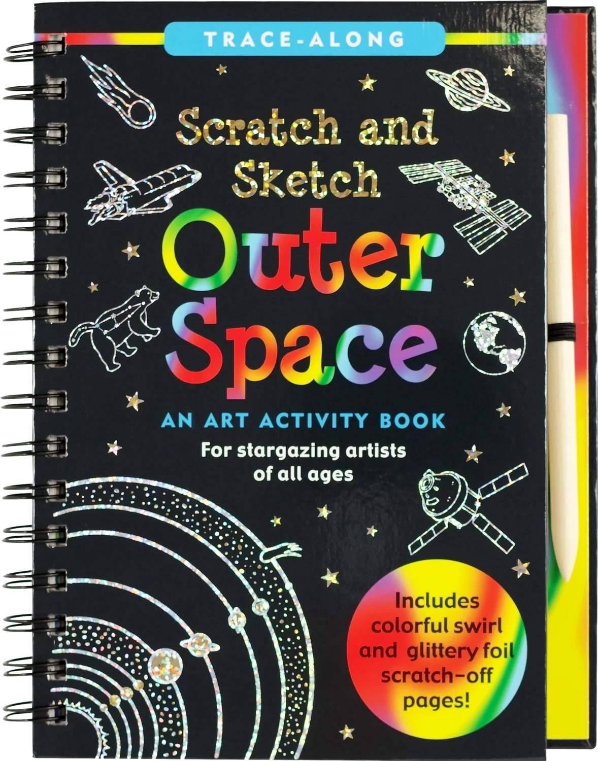 Book Scratch And Sketch Outer Space