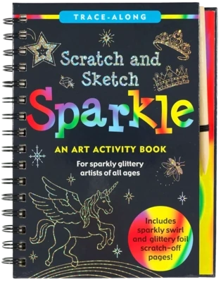 Book Scratch And Sketch Sparkle