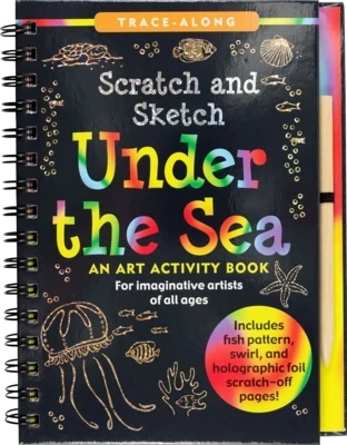 Book Scratch And Sketch Under The Sea