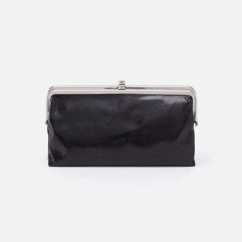 HOBO Lauren Clutch Wallet In Black