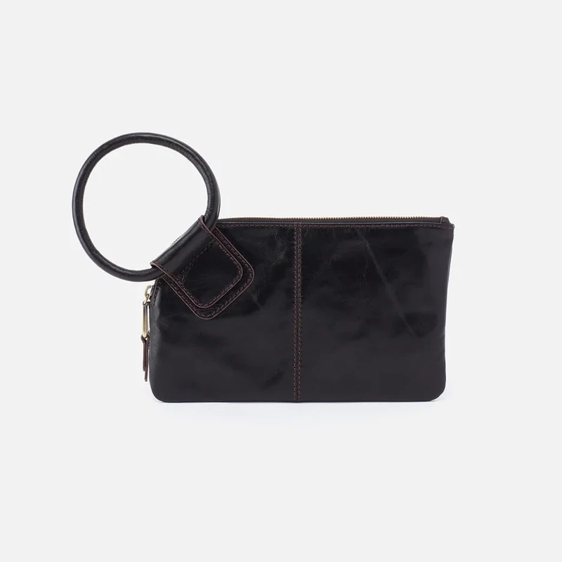 HOBO Sable Wristlet In Black