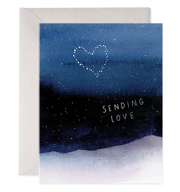 Card Night Sky